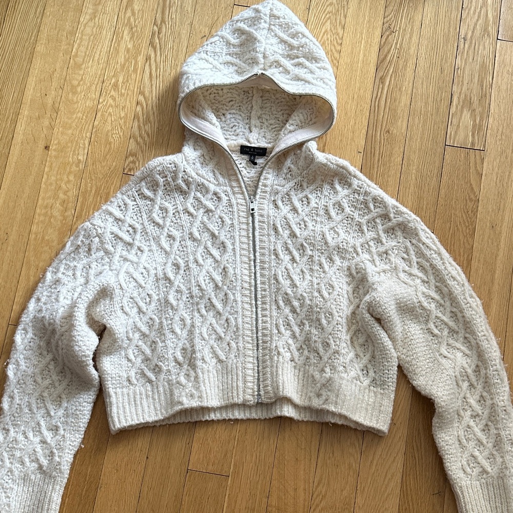 rag & bone Cable Knit Sweater